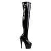 Pleaser - ADORE3000 Plateau Overknee Laarzen - Paaldans schoenen - Zwart Product image